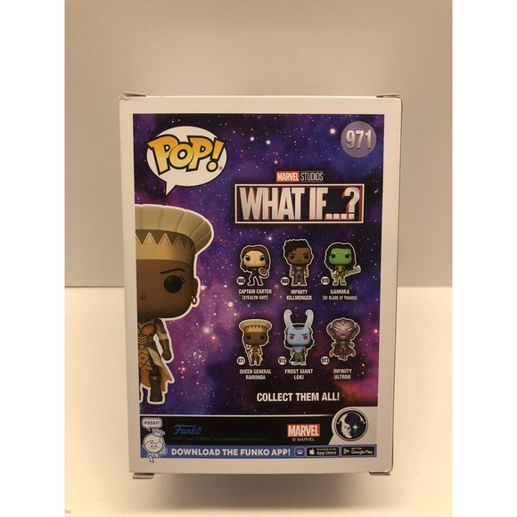 Funko Pop Marvel What If? Queen General Ramonda 971 Vinyl Figure - Picture 4 of 5